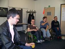 Nils und Simone beim Kirchentag